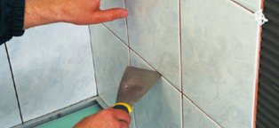Ceramic Tile Wall Separation