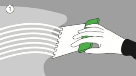 Укладка керамической плитки на стену